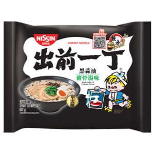 出前一丁 黑蒜油豬骨湯味