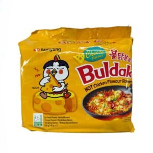 三養起司風味火辣雞肉粉紅版炒麵（5包裝）