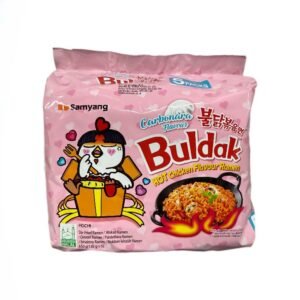 三養奶油起司火辣雞肉風味炒麵（5包裝）