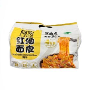 芝麻醬風味寬粉（4包裝)