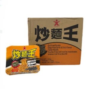 公仔炒麵 (避風塘蒜辣味）1箱