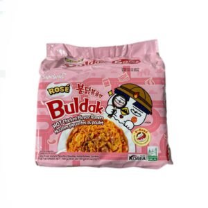 奶油玫瑰風味辣火雞炒麵